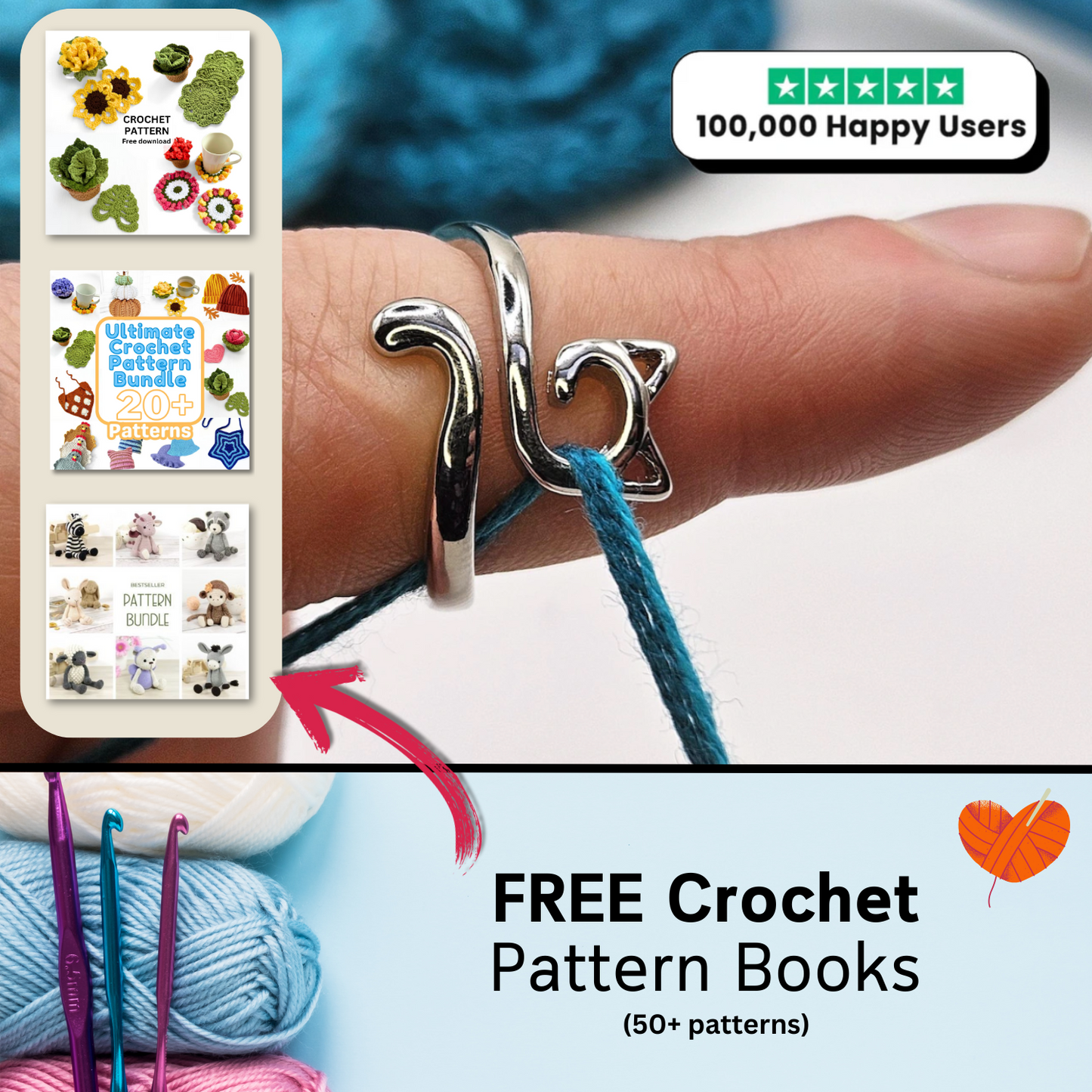 Crochet Rings (Huge Sale!)