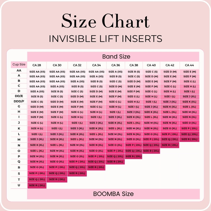 BOOMBA Invisible Lift Inserts