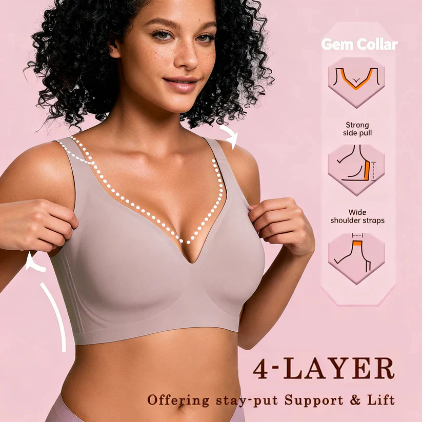 The Deep V Push Up Bra