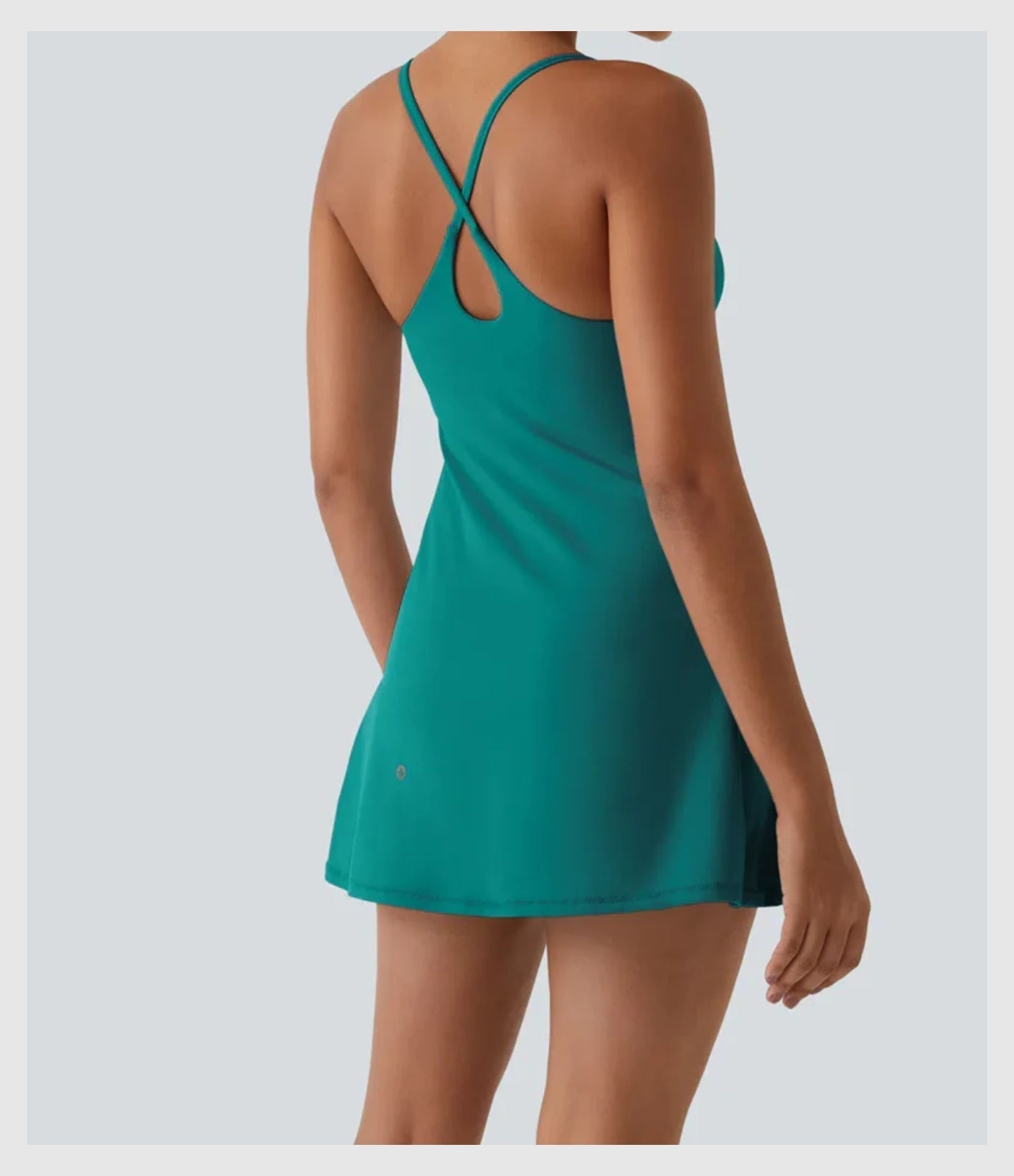 SwiftForm™ Strappy Cross-Back Active Dress