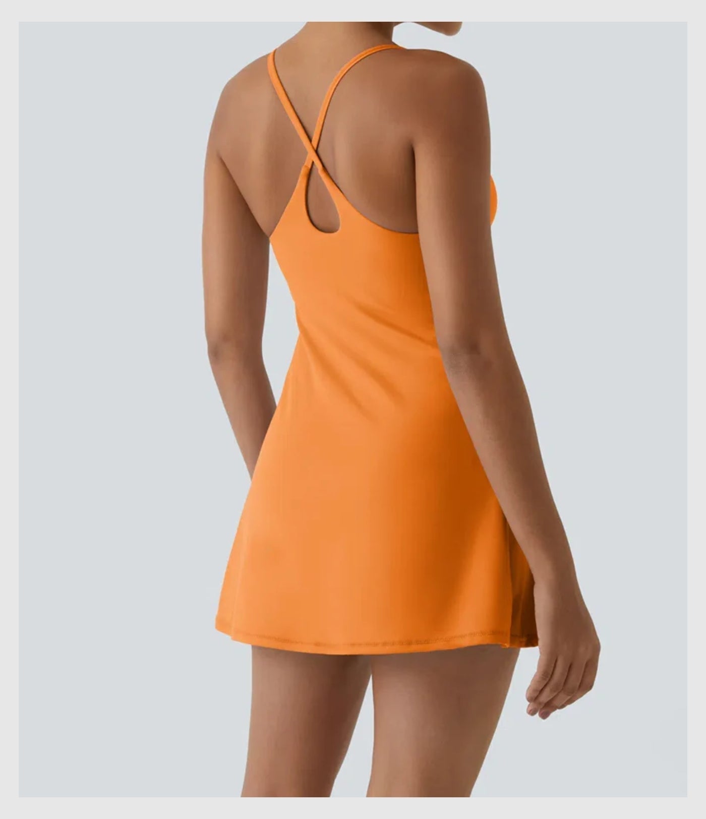 SwiftForm™ Strappy Cross-Back Active Dress