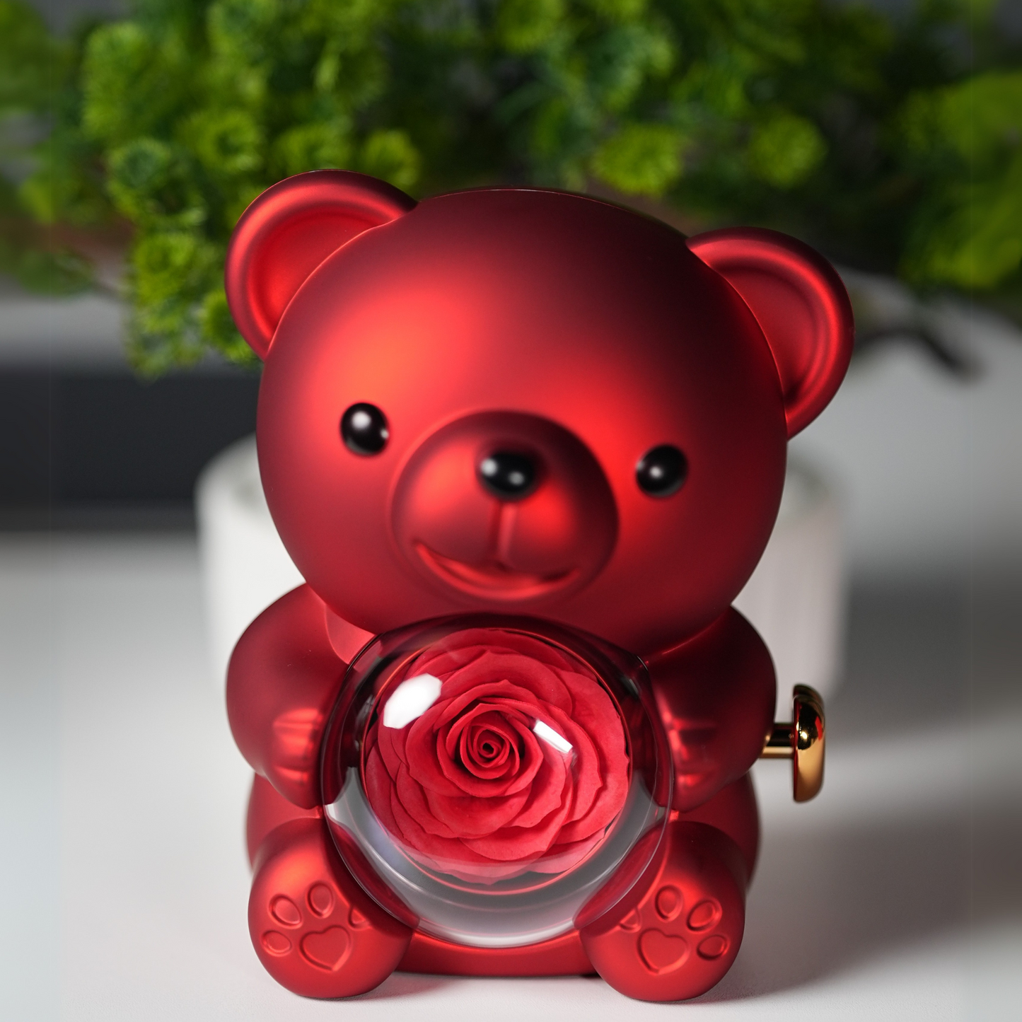 HiddenLove™ Rose Bear Gift Box