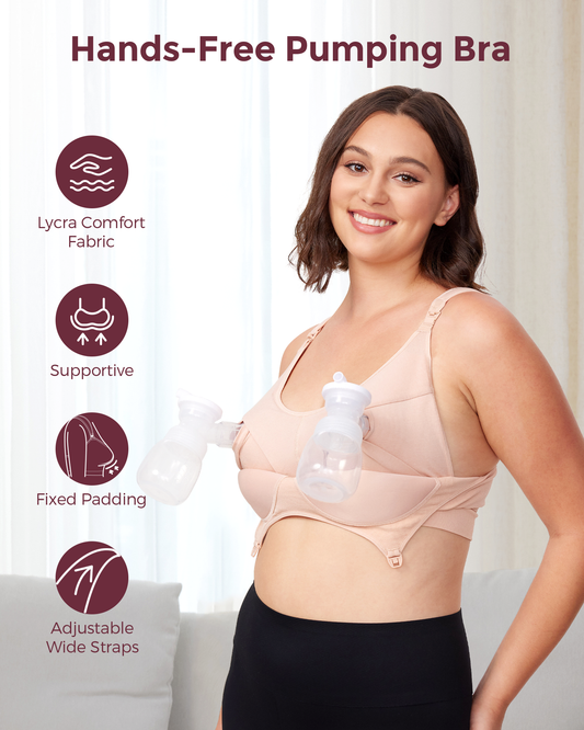 The Hands Free Pumping Bra