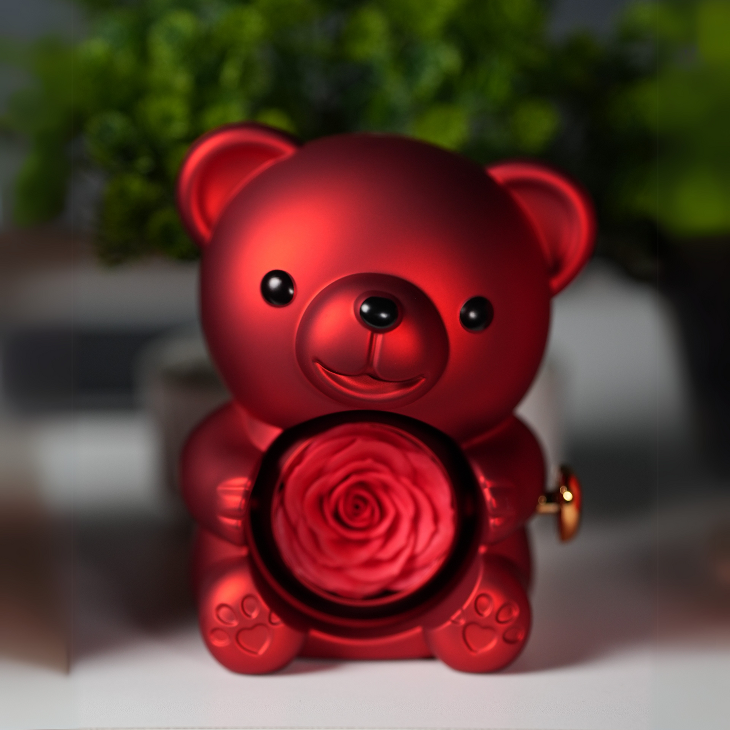 HiddenLove™ Rose Bear Gift Box