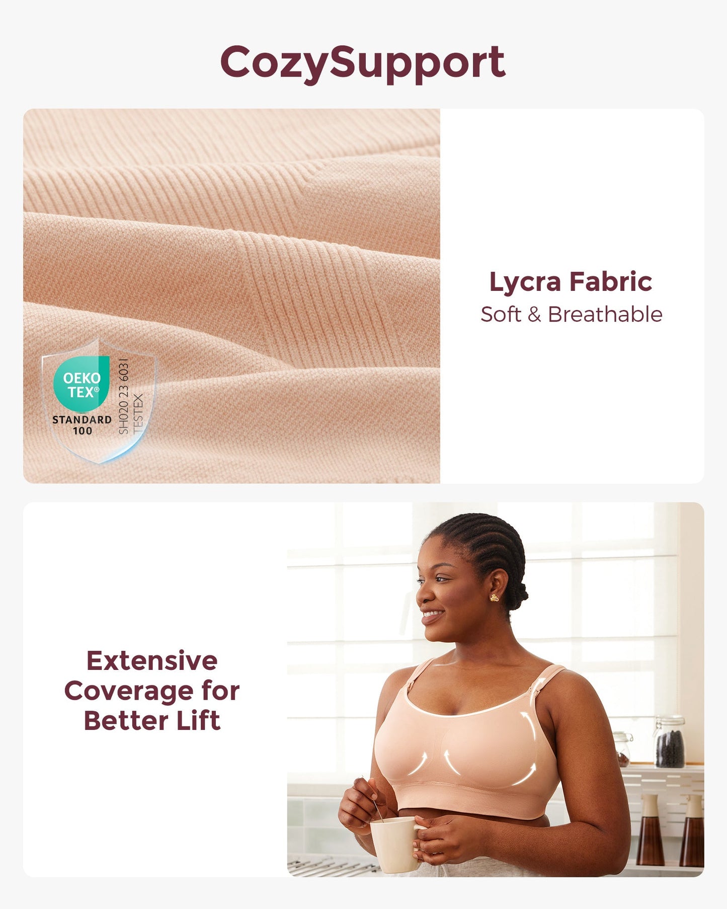 The Hands Free Pumping Bra