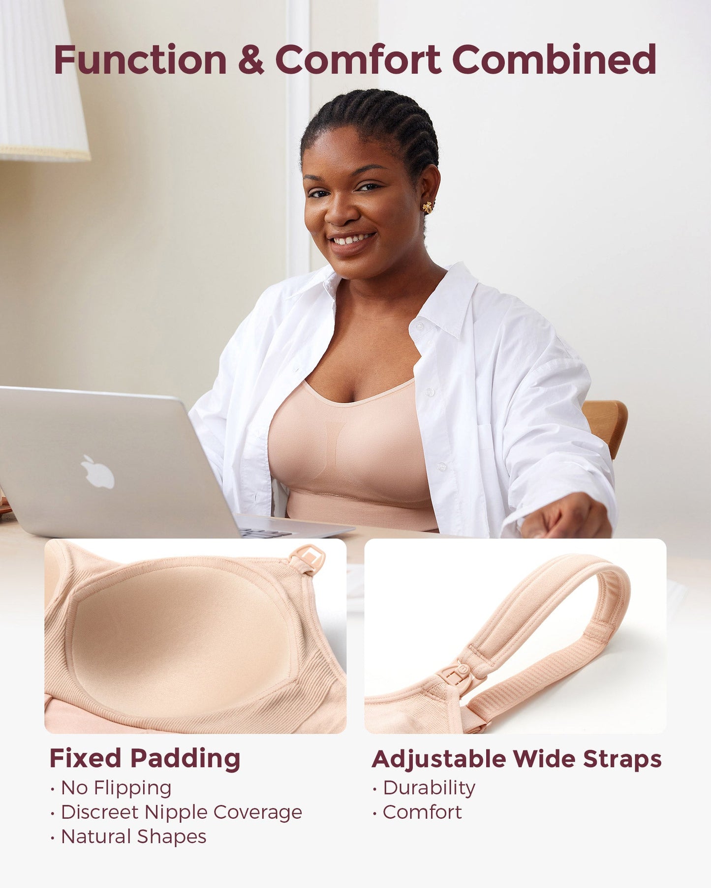 The Hands Free Pumping Bra
