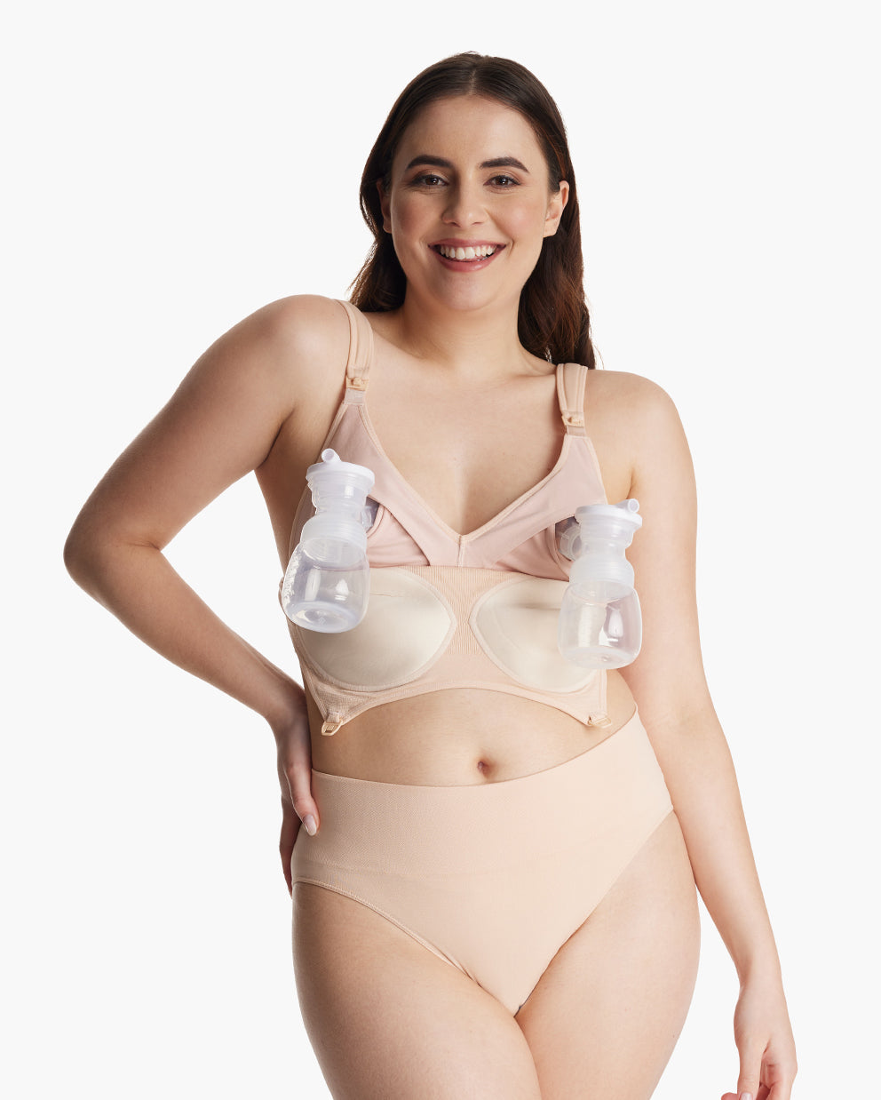 The Hands Free Pumping Bra