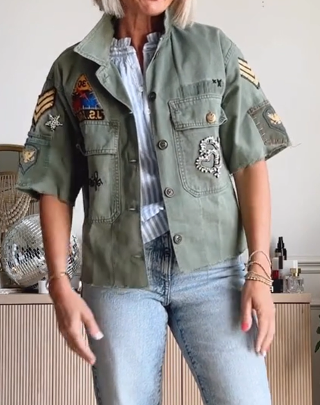 Fabulous Short Sleeve Jacket