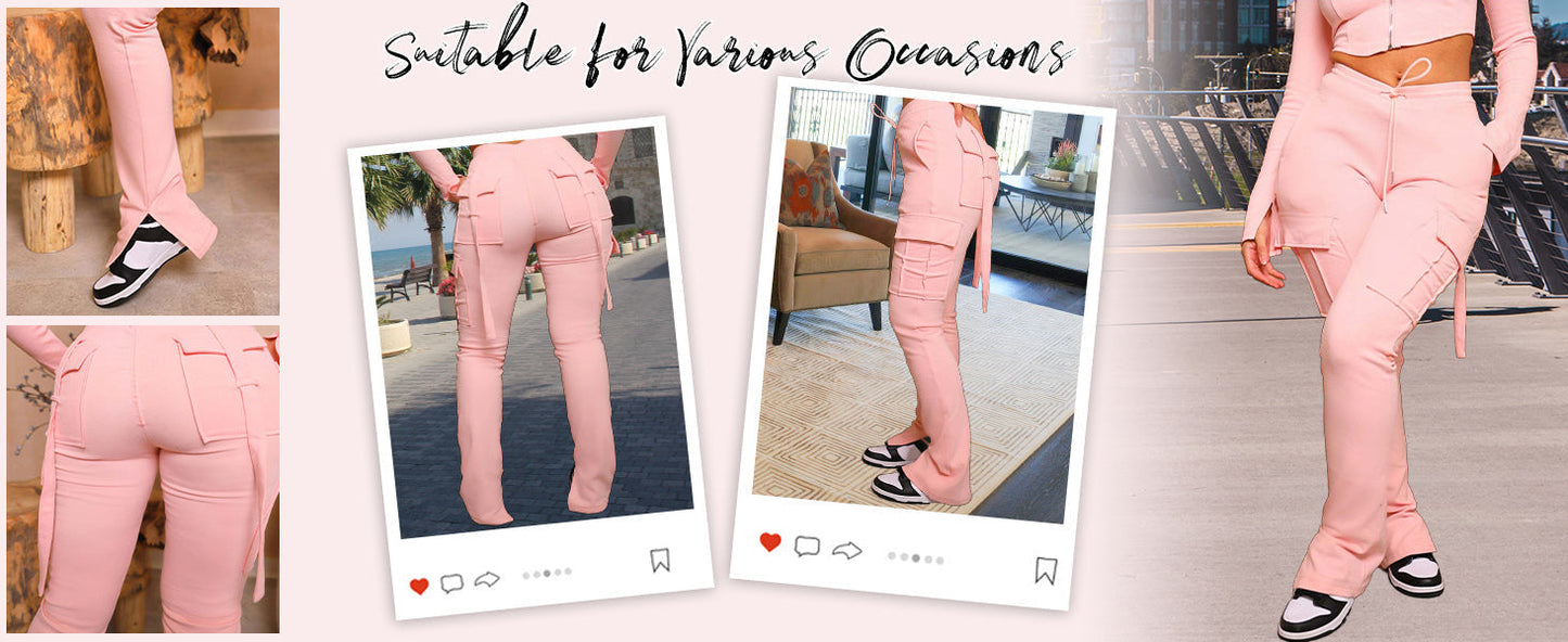 CargoFit 2.0™ -  High Waist Flare Leggings