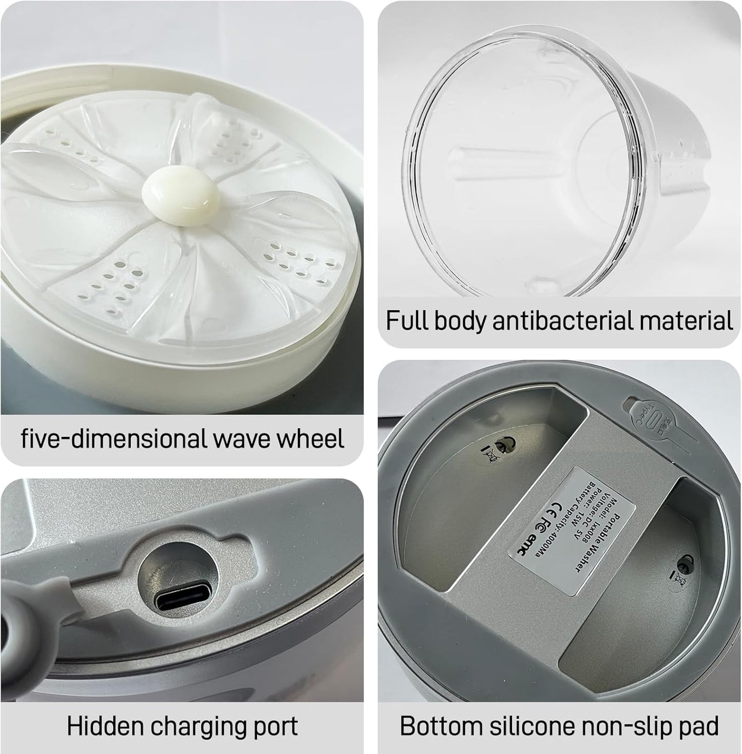 The Mini Washer (Brushes, Rags, Clothes)