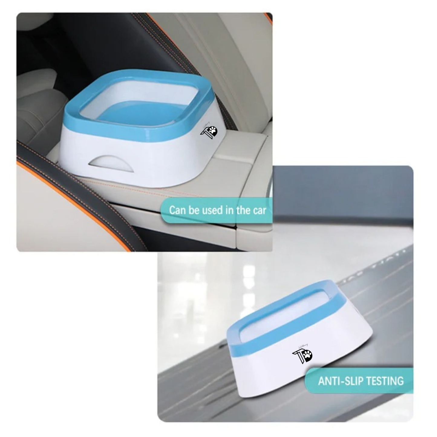 The No Splash Water Bowl (1L)