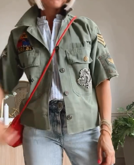 Fabulous Short Sleeve Jacket