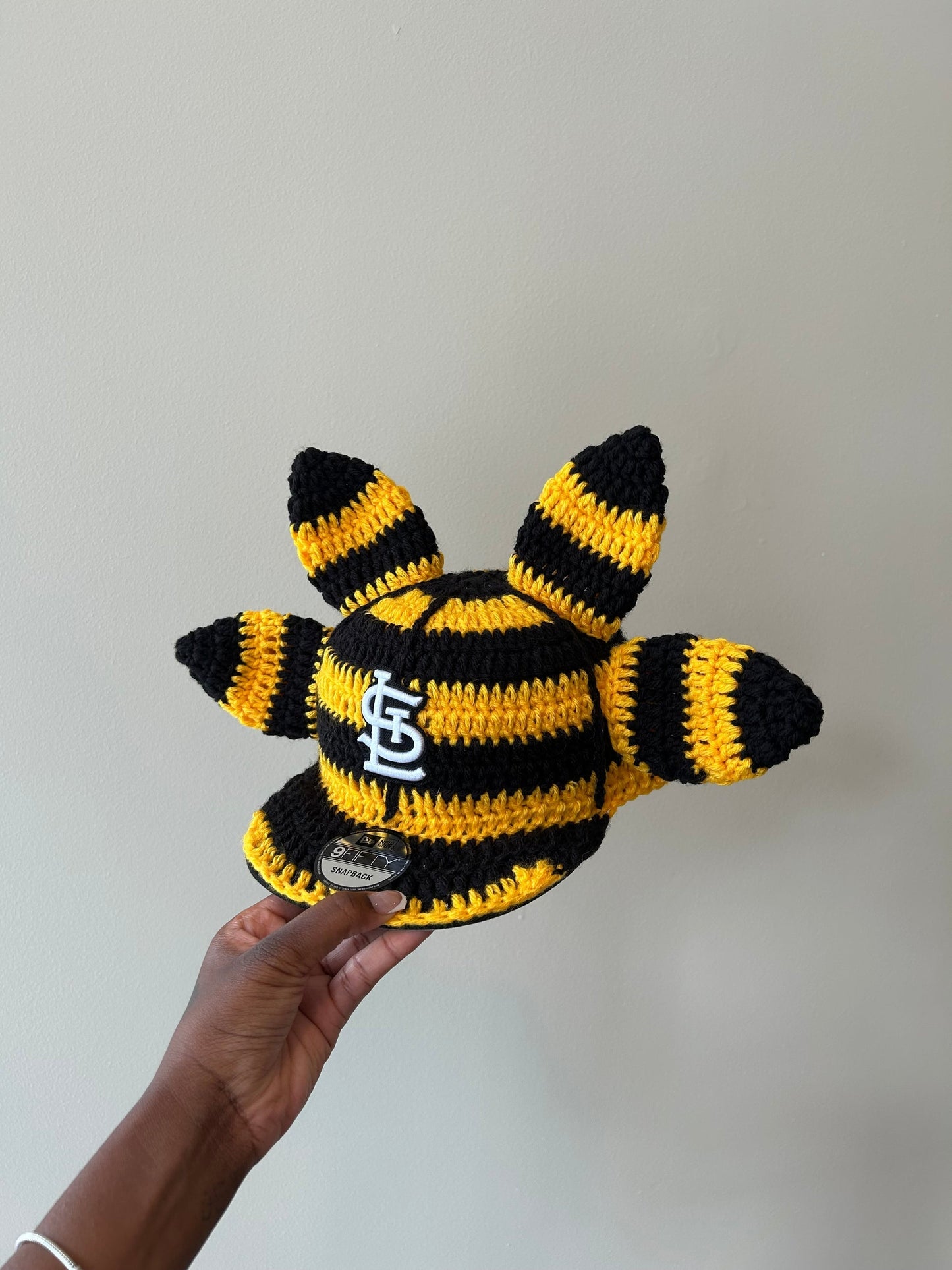 Custom Crochet Fitted Hat