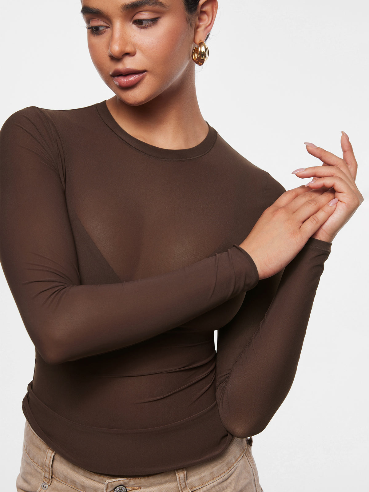SheerFlex™ Long Sleeve Top