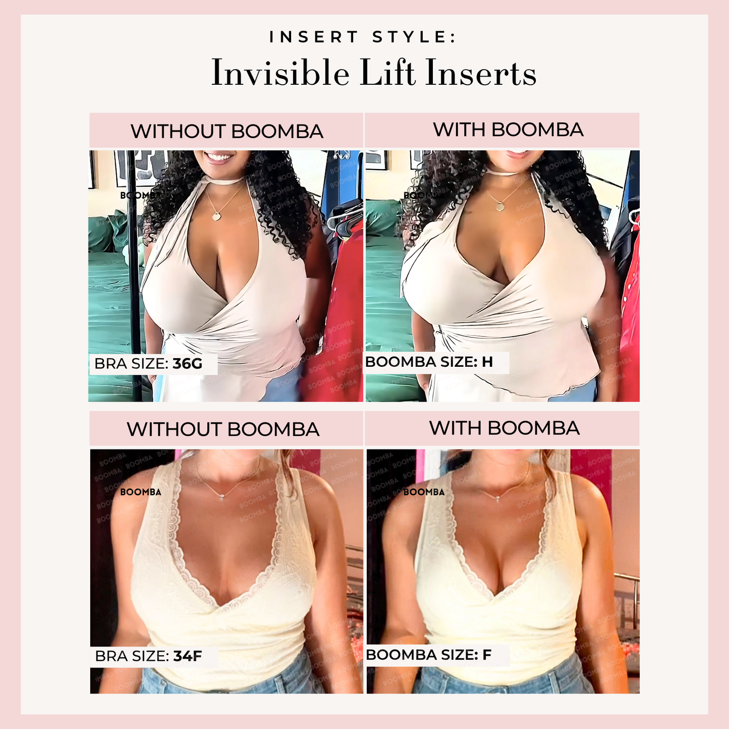 BOOMBA Invisible Lift Inserts