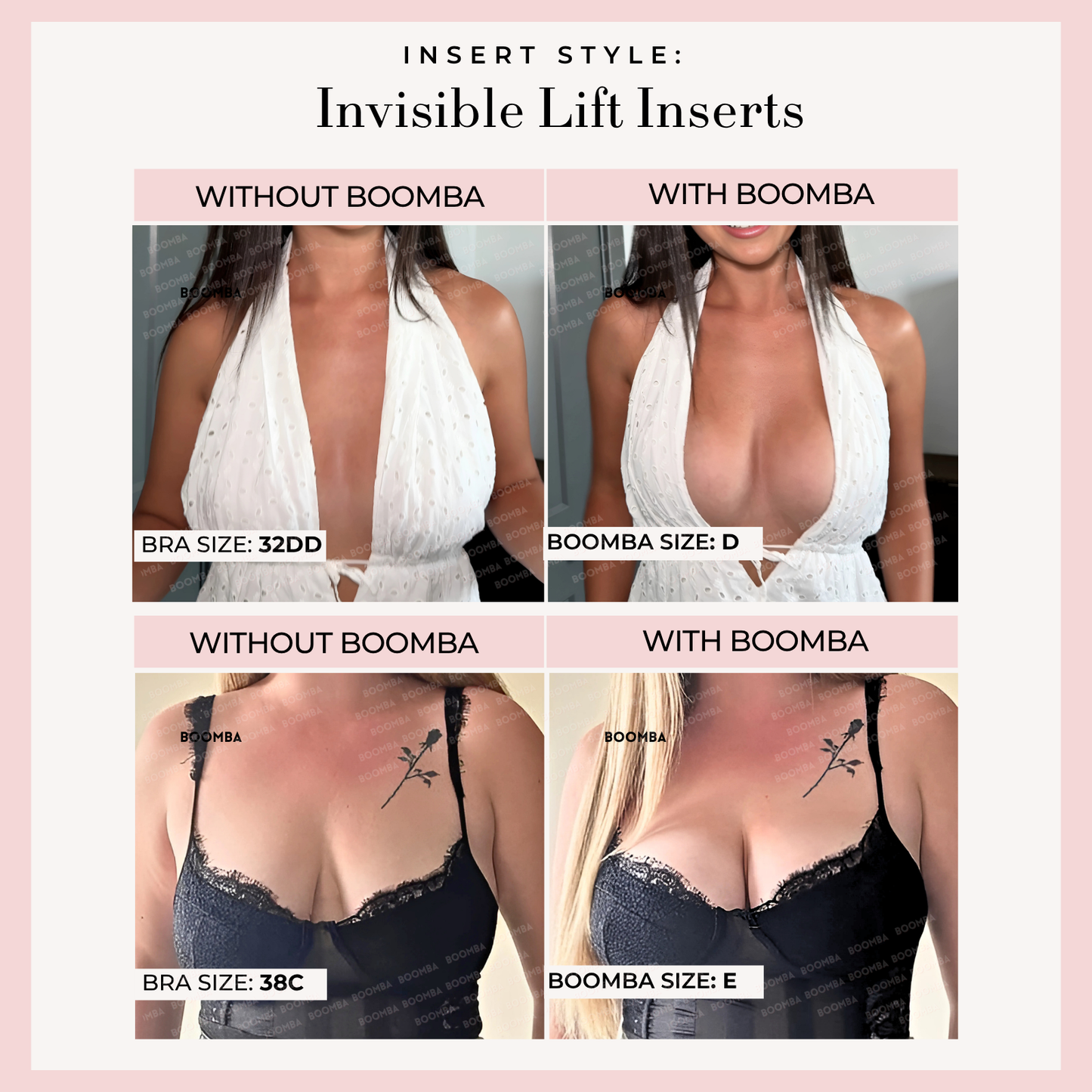 BOOMBA Invisible Lift Inserts