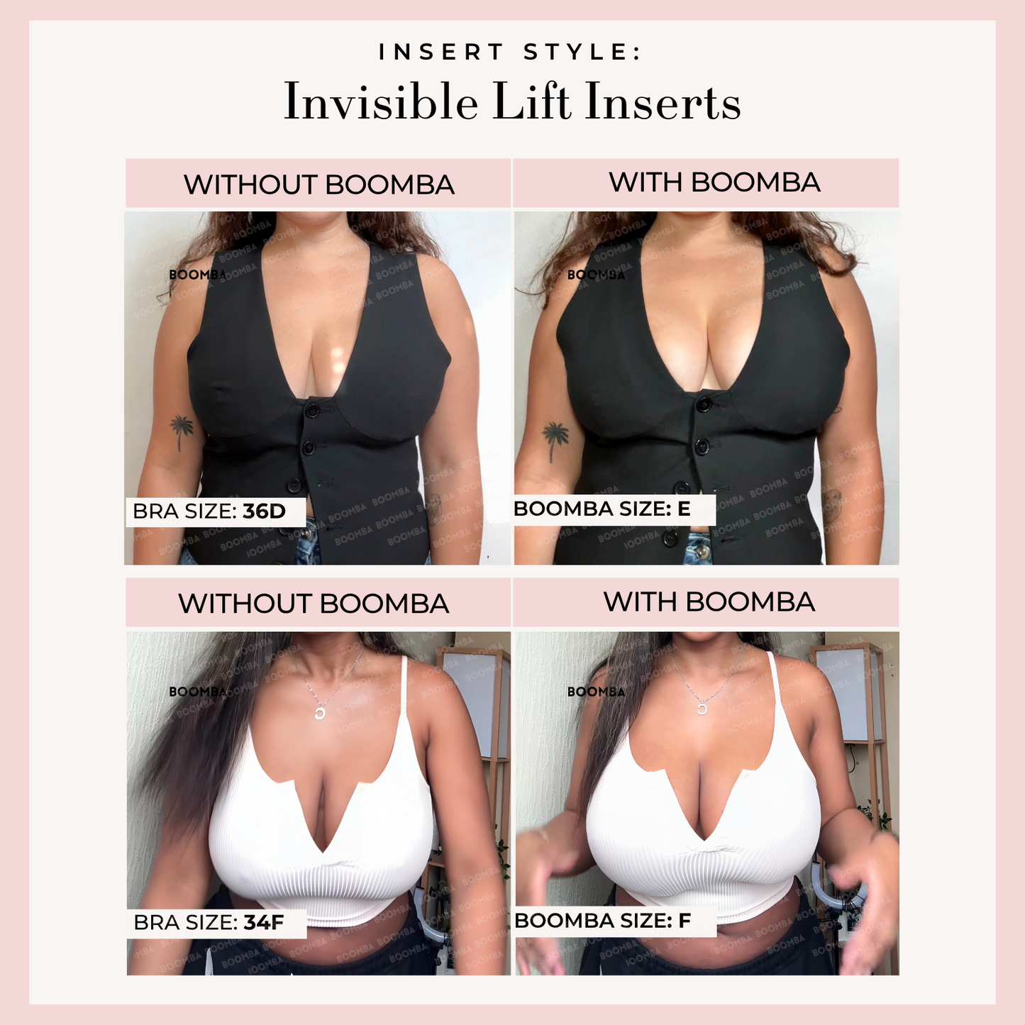 BOOMBA Invisible Lift Inserts