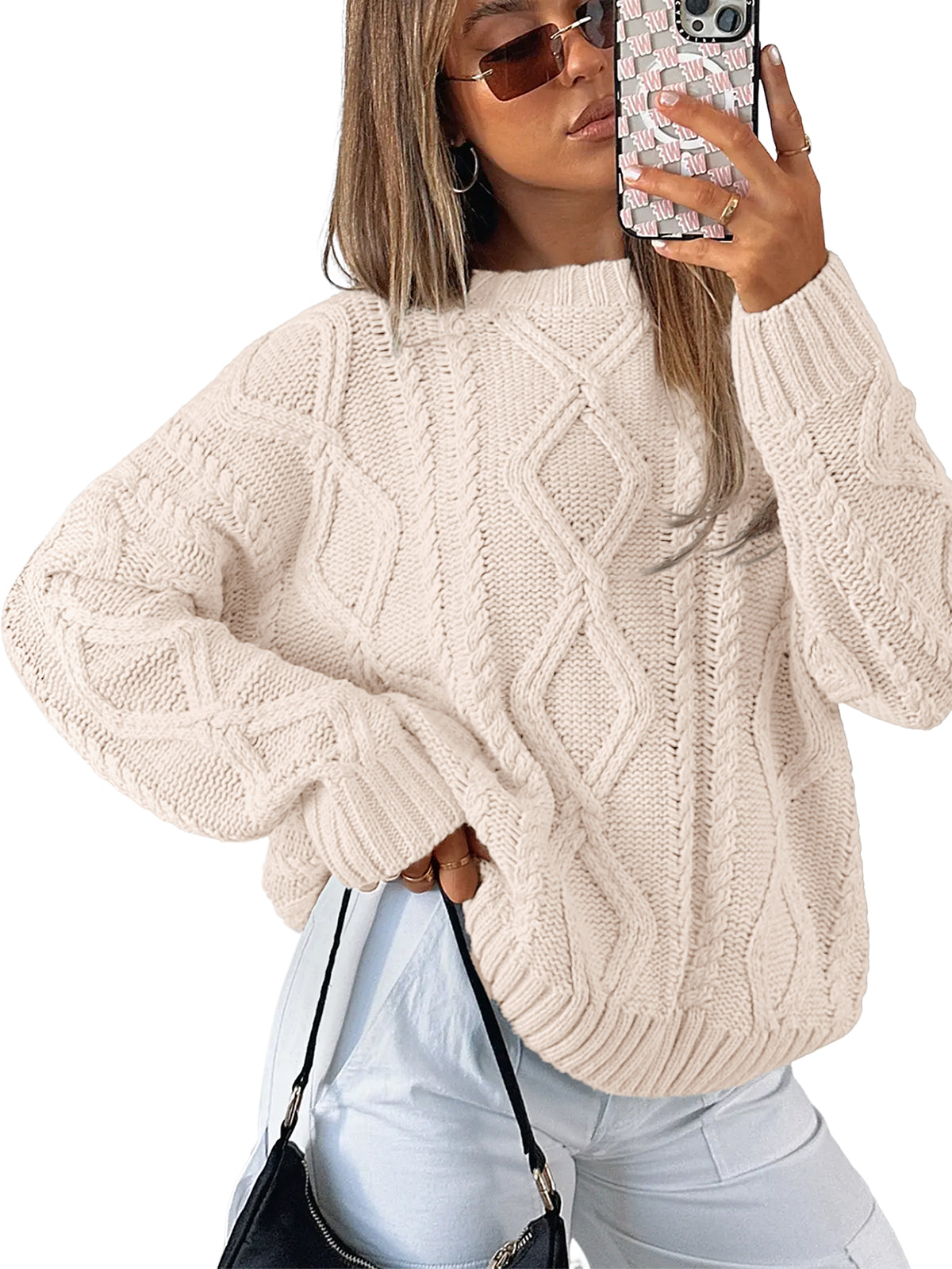 CozyLuxe™ - Cable Knit Sweater