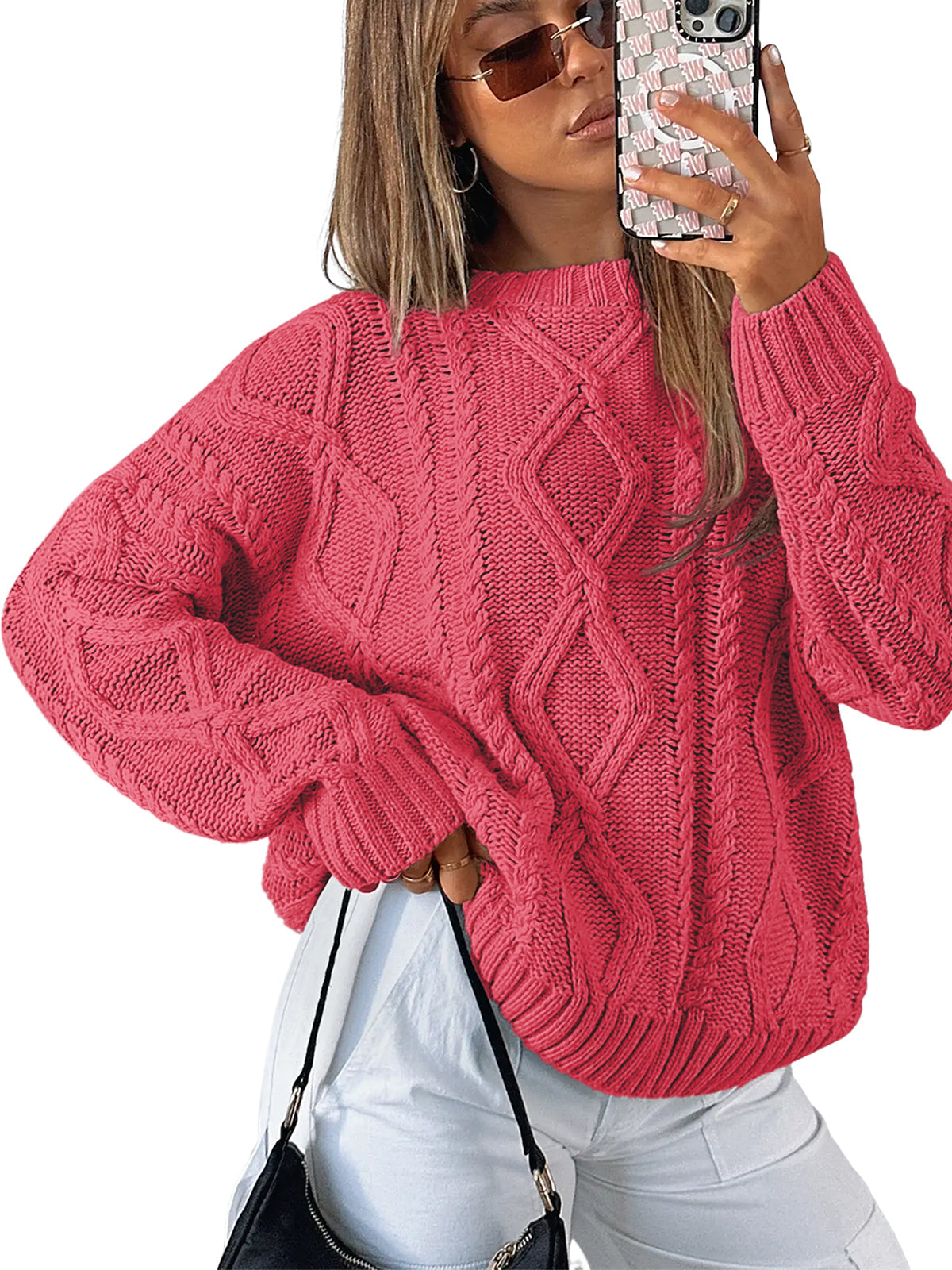 CozyLuxe™ - Cable Knit Sweater