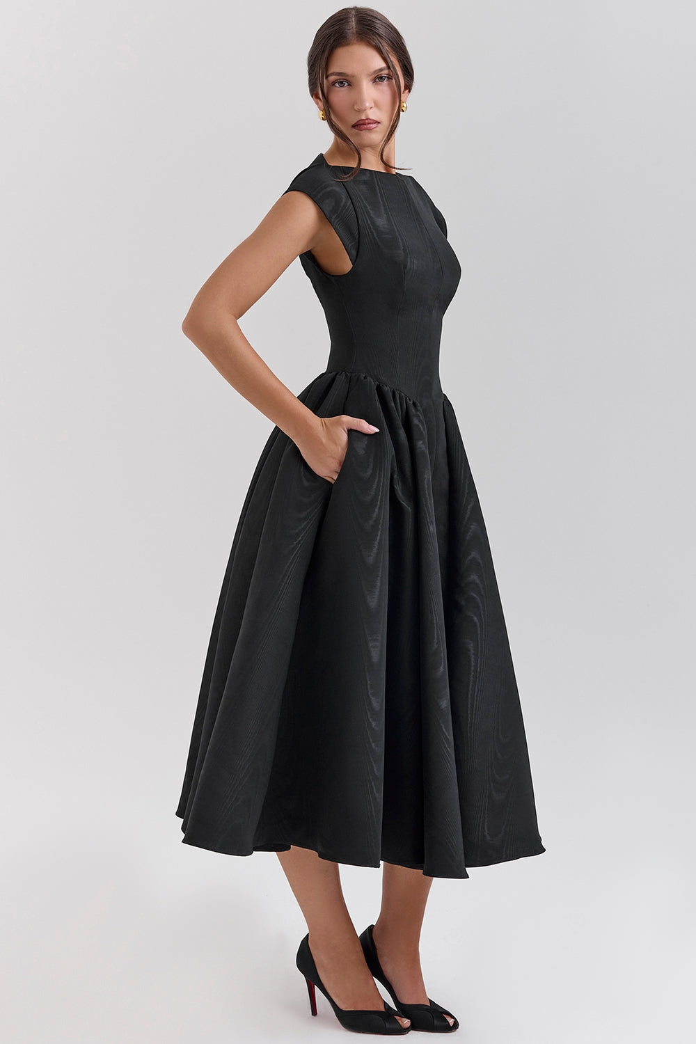 SculptFit™ Open Back Dress