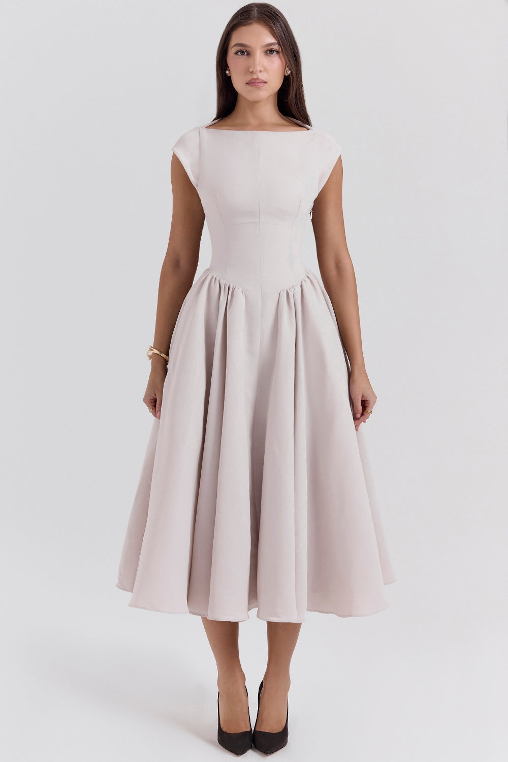 SculptFit™ Open Back Dress
