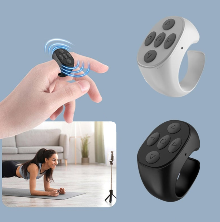 Fingertip Wireless Bluetooth Remote Control