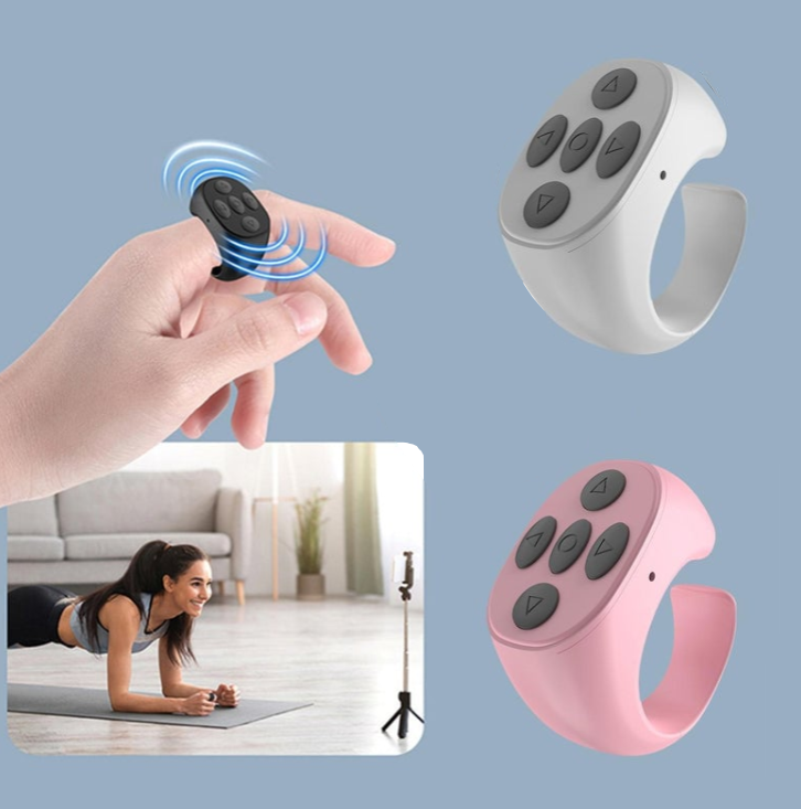 Fingertip Wireless Bluetooth Remote Control